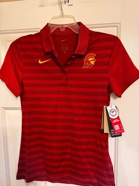 Nike USC Trojan polo